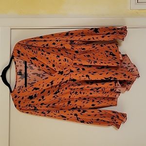 Shein V-neck Peplum Top